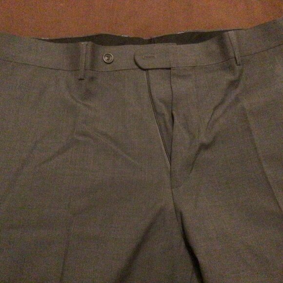 Men's Wool Suit Grey 46 Reg - Picture 12 of 15